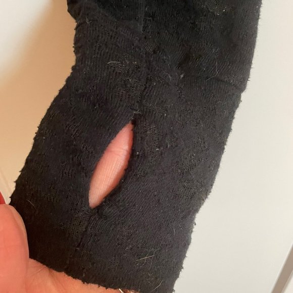 H&M Distressed Cropped Hoodie - Picture 3 of 5